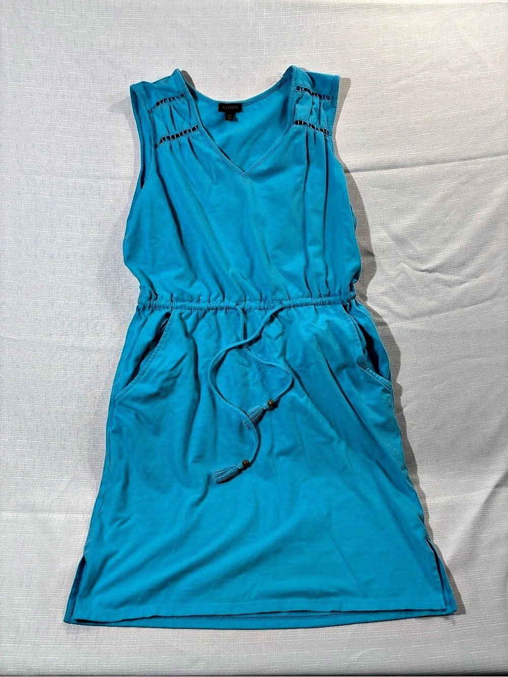 Talbots Blue Mini Dress Size XS